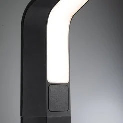 Gadebelysning ^ Paulmann LED stibelysning Merano, sensor, aluminium, antracit