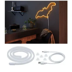 Paulmann Dekorationsbelysning|Led Strips > LED-strip Neon Colorflex USB 1 m orange