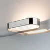 Paulmann Væg- Og Spejllamper > LED-væglampe Agena, krom 31 cm IP44 dæmpbar