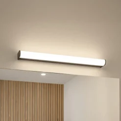 Væg- Og Spejllamper ^ Paulmann LED-væglampe Arneb, sort, 59 cm 3.000 K IP44