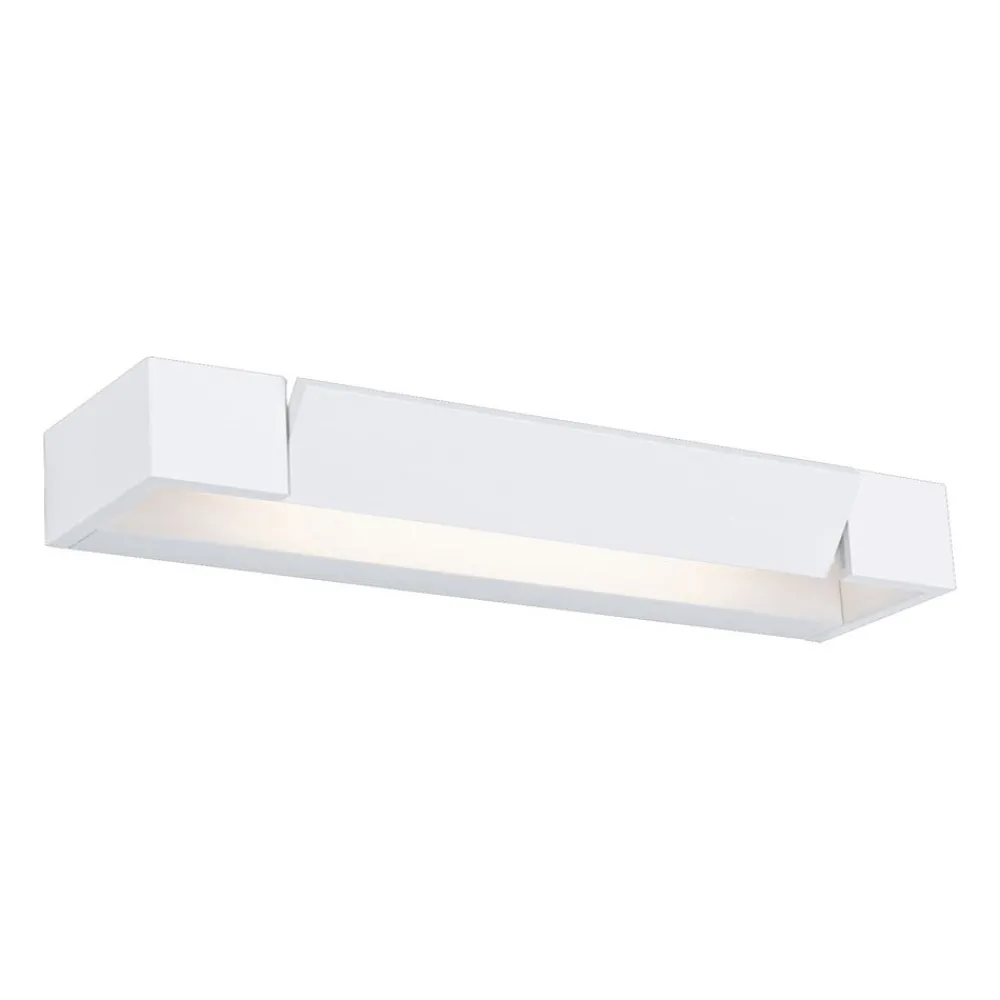 Paulmann Væg- Og Spejllamper|Væglamper > LED-væglampe Lucille, hvid, 40 cm, dæmpbar, IP44