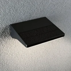 Paulmann Solcelle Lampe Med Sensor|Væglampe Med Sensor > 94335 LED-væglampe med sensor, dybde 15