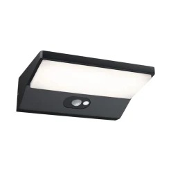 Paulmann Solcelle Lampe Med Sensor|Væglampe Med Sensor > 94335 LED-væglampe med sensor, dybde 15