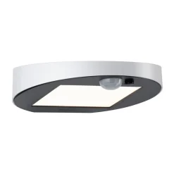 Paulmann Solcelle Lampe Med Sensor|Væglampe Med Sensor > LED-væglampe med solcelle Ryse, hvid