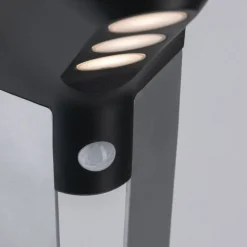 Solcelle Lampe Med Sensor|Solcellelamper ^ Paulmann LED-væglampe med solcelle Soley antracit