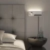 Væglamper|Væglamper ^ Paulmann LED-væglampe Serra, sort, 2.700K, højre