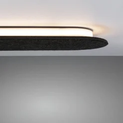 Paulmann Væglamper > LED-væglampe Tulga, 45 x 20 cm, antracit, filt
