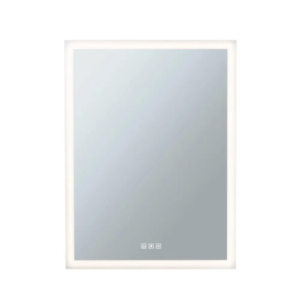 Paulmann Møbel Og Interiør > LED-vægspejl Mirra hvid 60x80 cm IP44 CCT