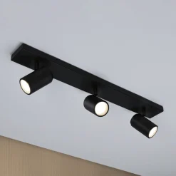 Loftlamper|Loftlamper ^ Paulmann loftspotter Zyli sort længde 60 cm 2 lyskilder. IP44