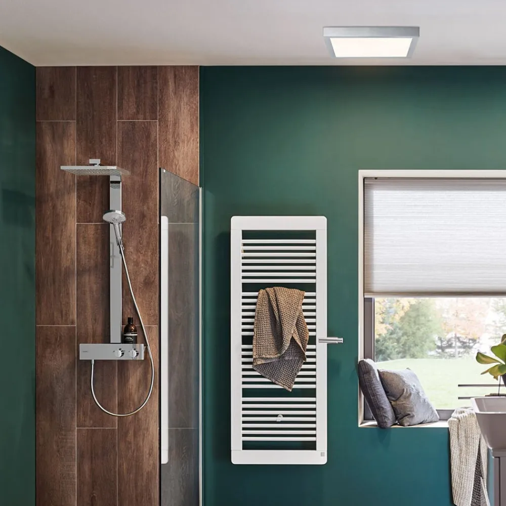 Paulmann Arbejdsrum/Kontor|Loftlamper > Lunar LED-panel, kantet, krom, 40x40cm