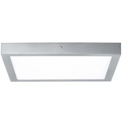 Paulmann Arbejdsrum/Kontor|Loftlamper > Lunar LED-panel, kantet, krom, 40x40cm