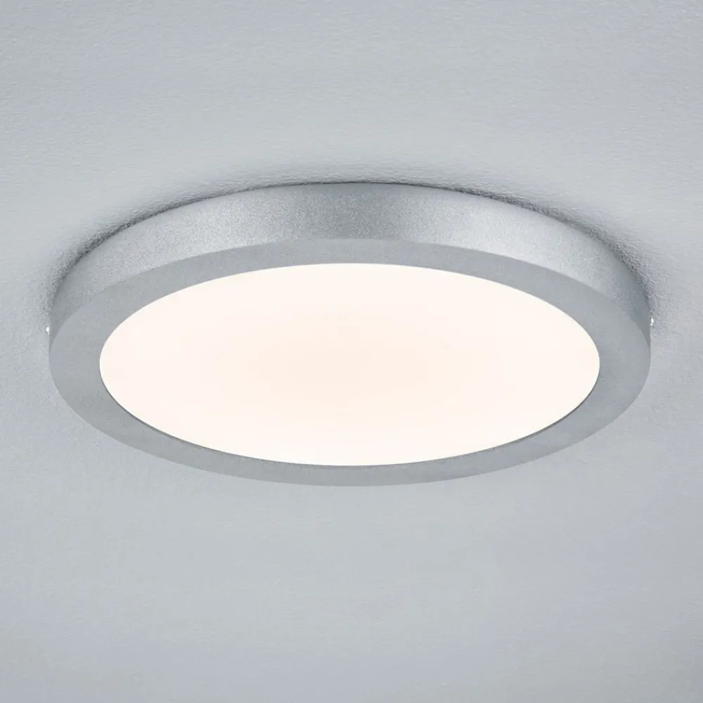 Paulmann Arbejdsrum/Kontor > Lunar LED-panel, rundt, Ø 30 cm, krom