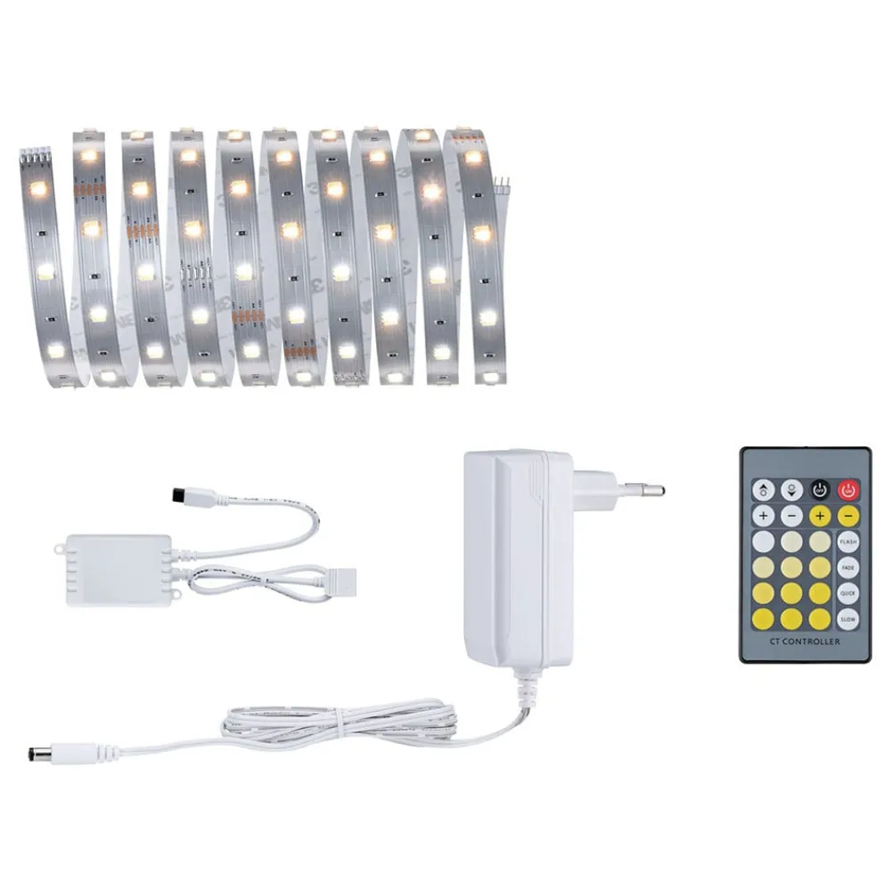 Paulmann Dekorationsbelysning|Led Strips > MaxLED 250 basissæt IP20 3m tunable white