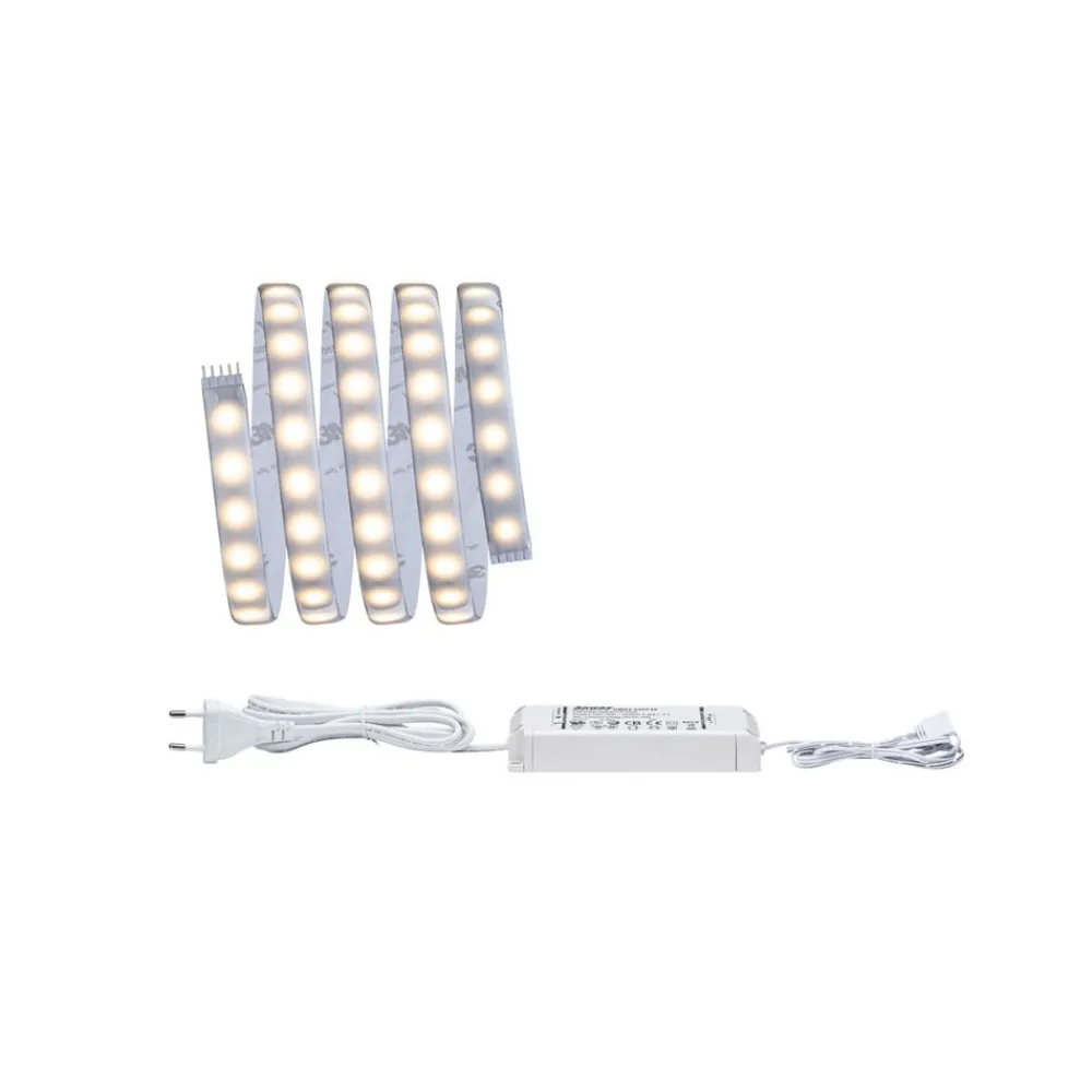 Paulmann Led Strips > MaxLED 500 basissæt IP44 1,5 m varmhvid
