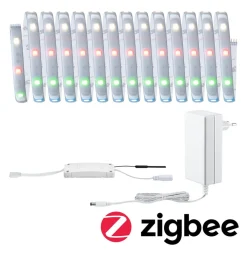 Paulmann Led Strips > MaxLED 250 basissæt IP44 RGBW ZigBee 5m