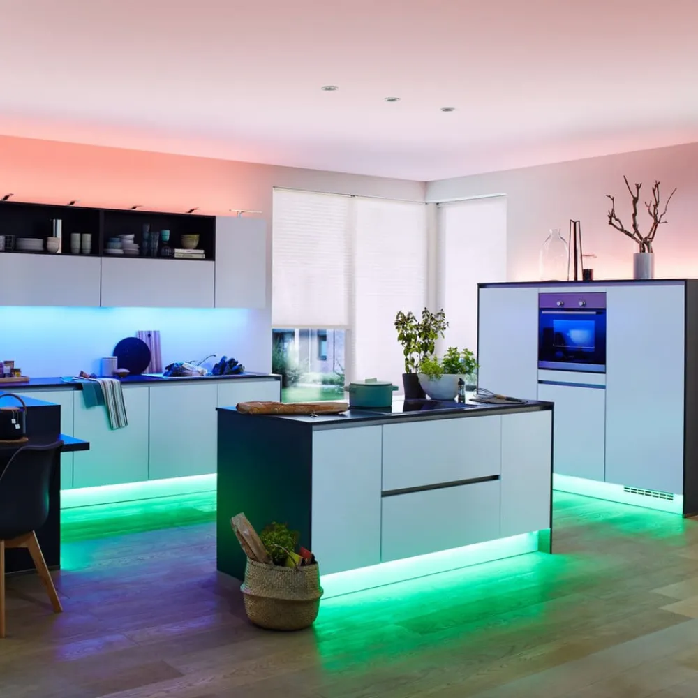 Dekorationsbelysning|Led Strips ^ Paulmann MaxLED 500 basissæt IP44 RGBW ZigBee 5m