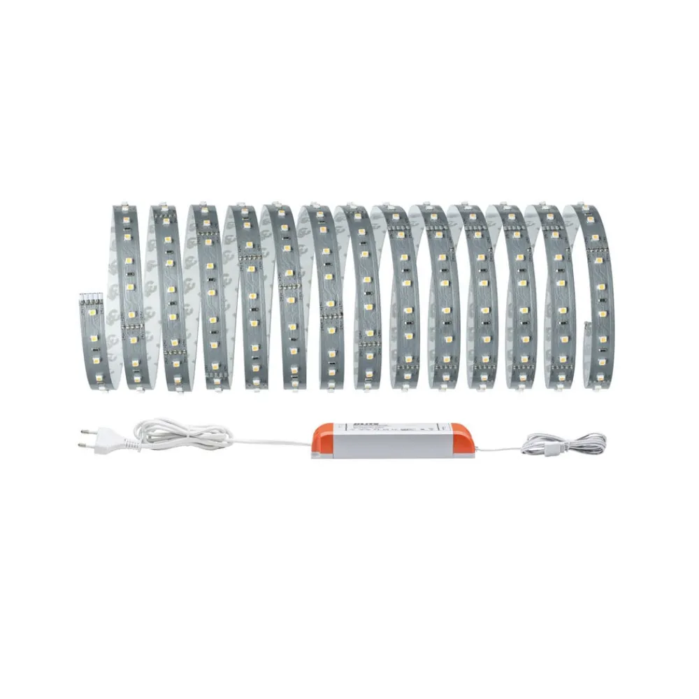 Dekorationsbelysning|Led Strips ^ Paulmann MaxLED 500 basissæt IP20 varmhvid 5 m