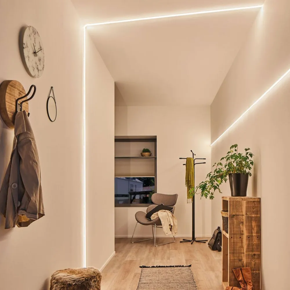 Paulmann Dekorationsbelysning|Led Strips > MaxLED Flow basissæt varmhvid 1,5 m
