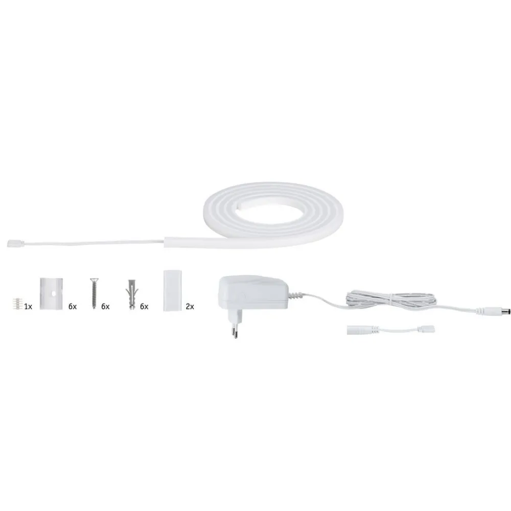 Paulmann Dekorationsbelysning|Led Strips > MaxLED Flow basissæt varmhvid 1,5 m