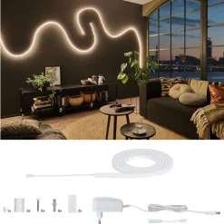 Paulmann Dekorationsbelysning|Led Strips > MaxLED Flow basissæt varmhvid 1,5 m