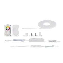 Dekorationsbelysning|Led Strips ^ Paulmann MaxLED Flow basissæt RGB 3 m