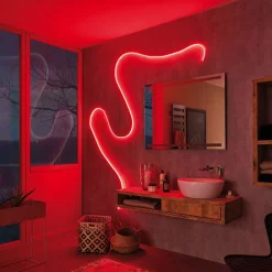 Dekorationsbelysning|Led Strips ^ Paulmann MaxLED Flow basissæt RGB 1,5 m