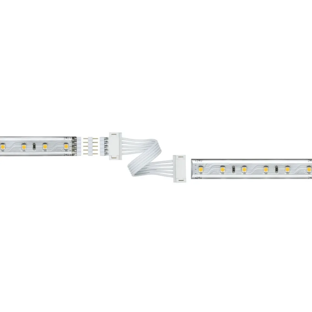 Paulmann Dekorationsbelysning|Led Strips > MaxLED-universalforbindelse, 2 stk. hvid