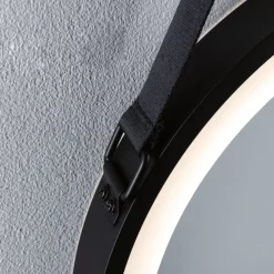 Møbel Og Interiør ^ Paulmann Miro LED-hængespejl CCT Ø40cm Framelight
