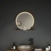 Paulmann Møbel Og Interiør > Miro LED-vægspejl CCT Ø50cm Framelight