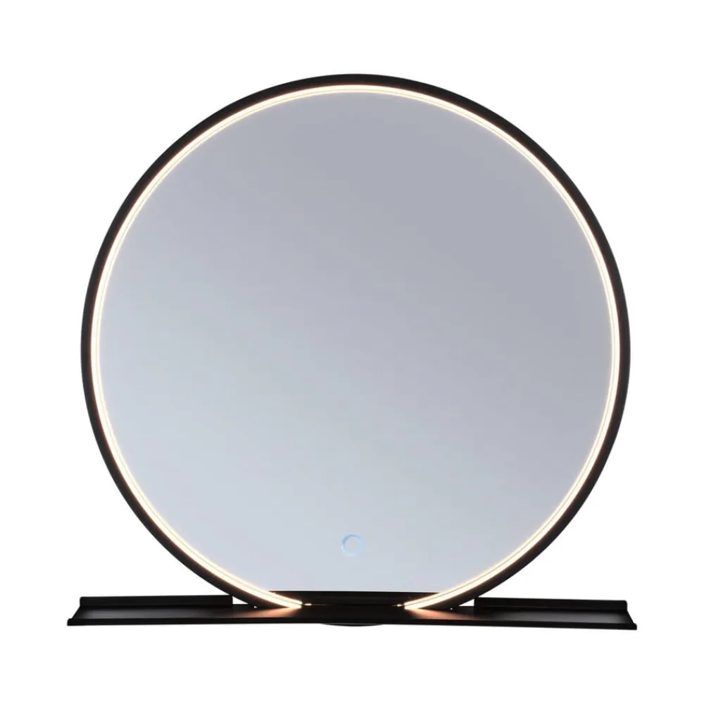Paulmann Møbel Og Interiør > Miro LED-vægspejl CCT Ø50cm Framelight