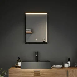 Møbel Og Interiør ^ Paulmann Miro LED-vægspejl CCT 62x45 Baggrundsbelysning