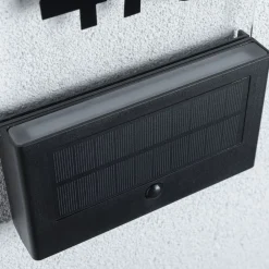 Paulmann Væglampe Med Sensor|Solcellelamper > Neda LED-husnummerlampe, solcelle