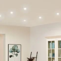 Loftlamper|Indbygningsspots ^ Paulmann Nova LED indbygningslampe 3stk. stiv hvid