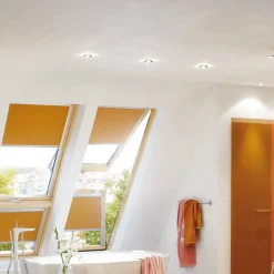 Paulmann Gang|Loftlamper > Nova LED-indbygningsspot, dæmpbar, IP65, hvid