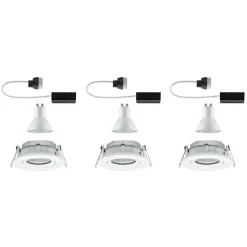 Paulmann Gang|Loftlamper > Nova LED-indbygningsspot, dæmpbar, IP65, hvid