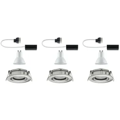 Paulmann Indbygningsspots > Nova LED-indbygningsspot, dæmpbar, IP65, jern
