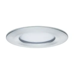 Indbygningsspots ^ Paulmann Nova LED-spot, 3 stk, runde, stive, alu