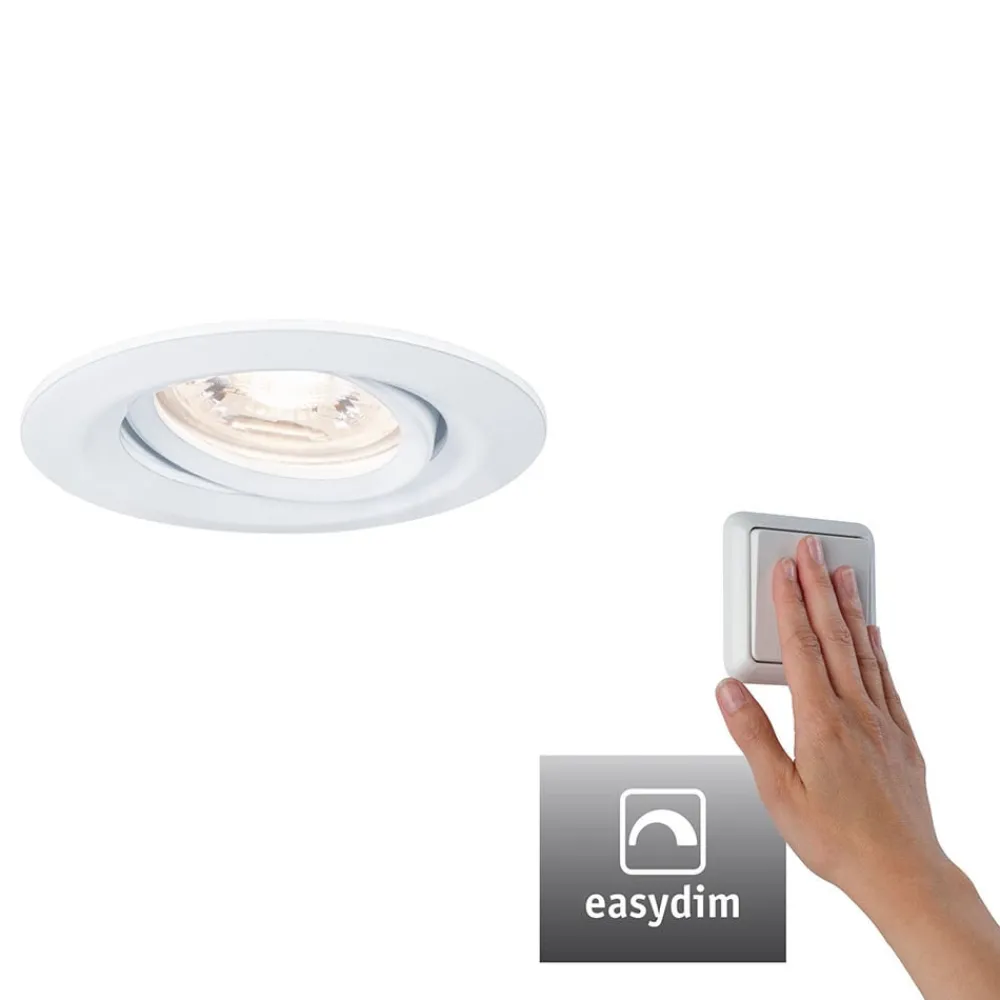 Paulmann Indbygningsspots|Spotlights > Nova mini Plus indb.-spot easydim hvid