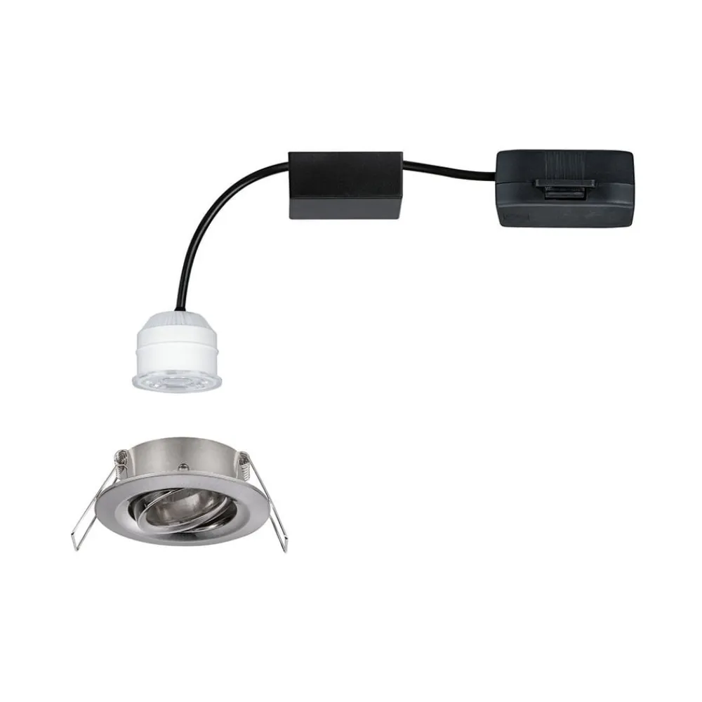 Indbygningsspots ^ Paulmann Nova mini Plus indb.-spot easydim jern