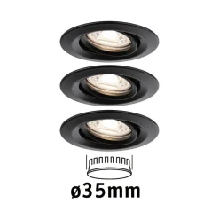 Paulmann Indbygningsspots > Nova Mini Plus LED easydim 3 sort