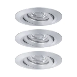 Paulmann Indbygningsspots > Nova mini Plus LED easydim, 3 stk.,alu