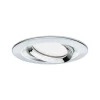 Paulmann Indbygningsspots|Spotlights > Nova Plus LED-spot, rundt, krom