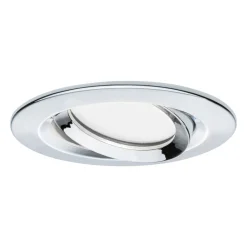Paulmann Loftlamper|Indbygningsspots > Nova Plus LED-spot, 3 stk, rundt, krom