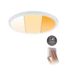 Paulmann Loftlamper|Indbygningsspots > panel Areo dim to warm rund hvid 23 cm