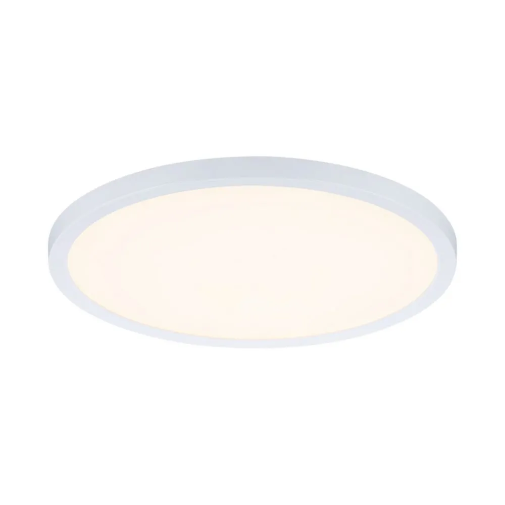Paulmann Loftlamper|Indbygningsspots > panel Areo dim to warm rund hvid 23 cm