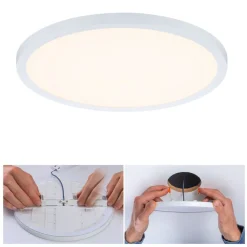 Loftlamper ^ Paulmann panel Areo 830 rund hvid 3-step-dim 23 cm