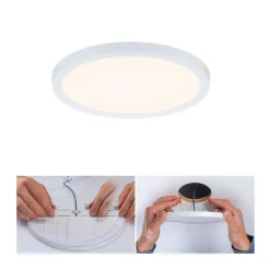 Paulmann Arbejdsrum/Kontor|Loftlamper > panel Areo 830 rund hvid 3stepdim 17,5cm