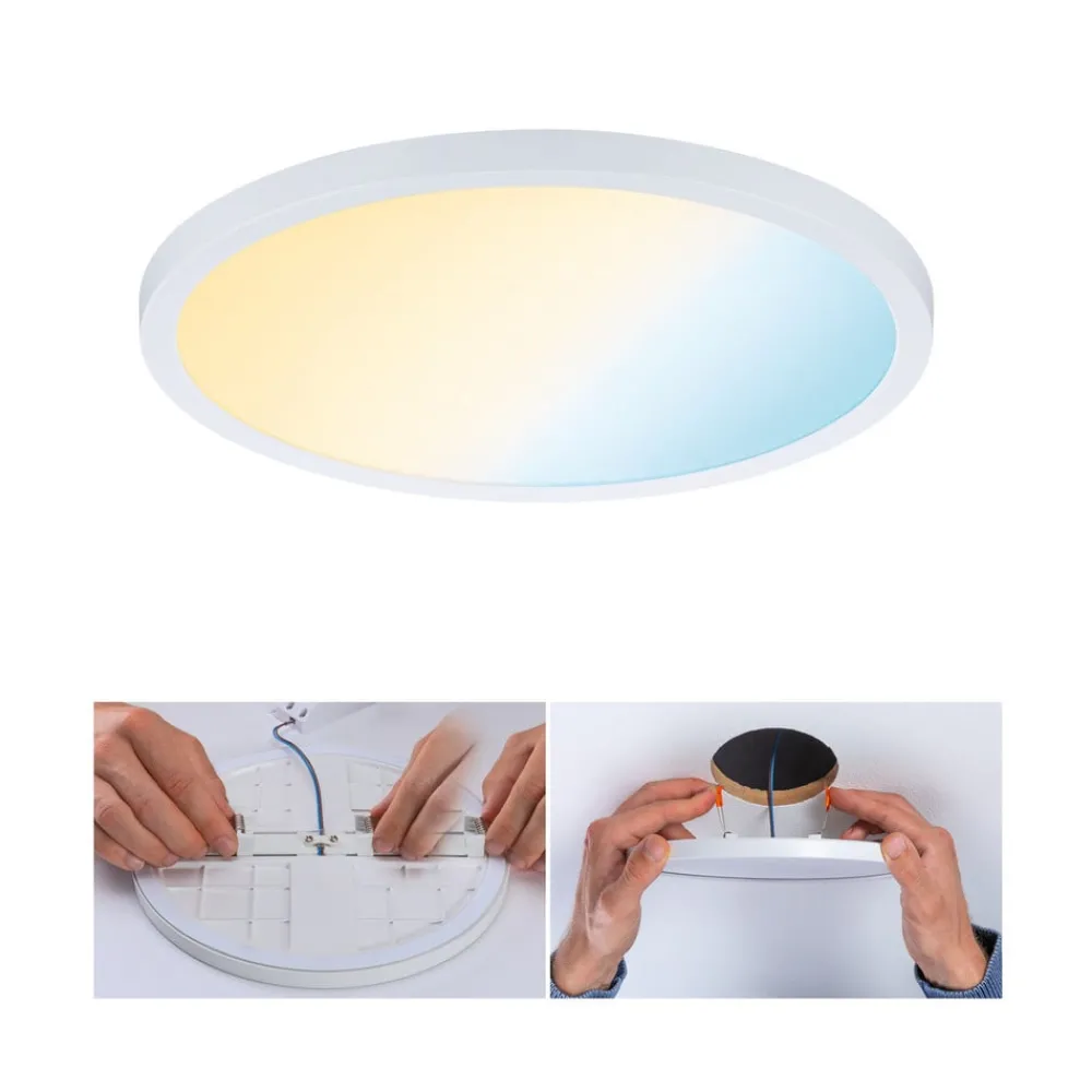 Paulmann Loftlamper > panel Areo ZigBee CCT rund hvid 23 cm