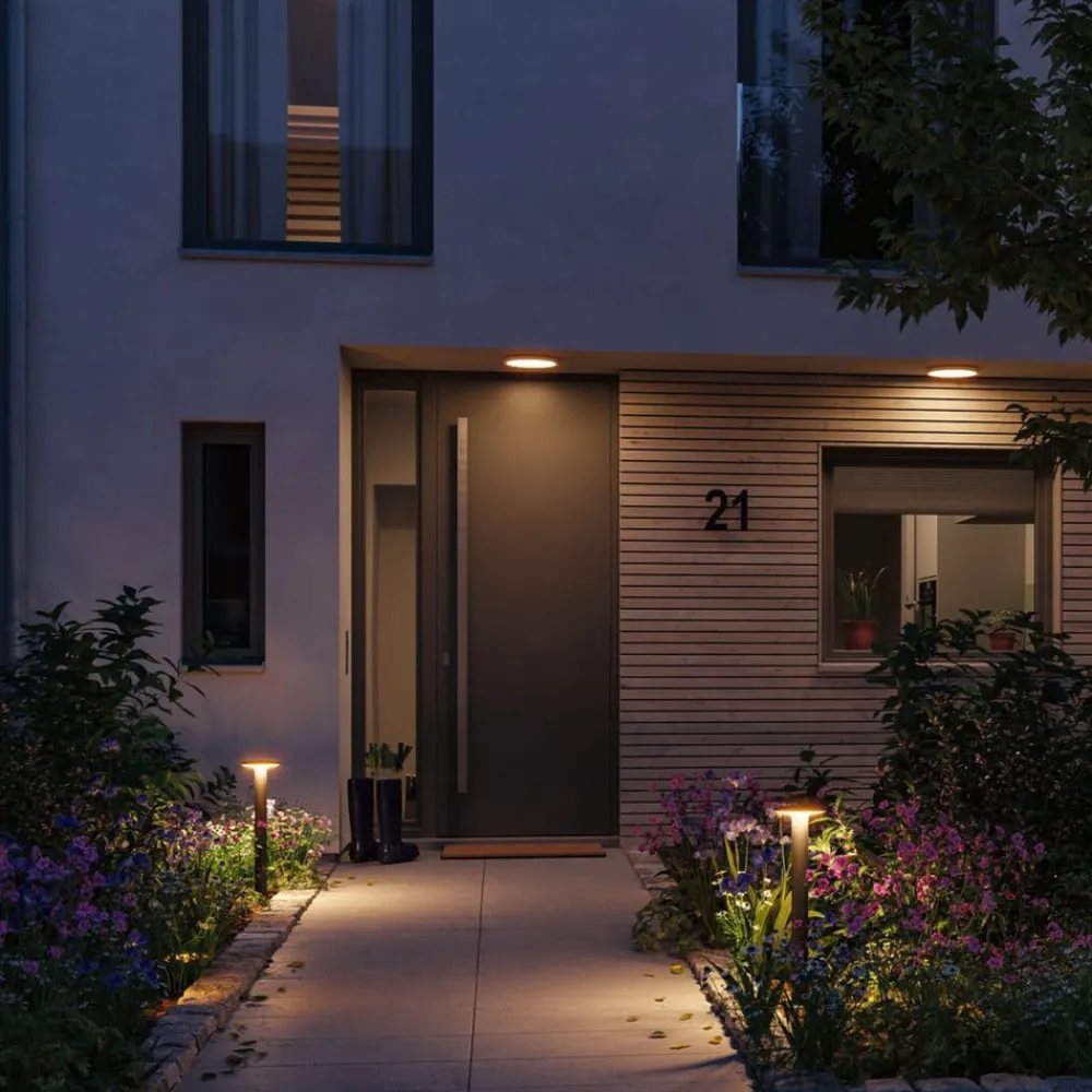 Paulmann Gadebelysning > Plate LED justerbar lampe ZigBee Tunable hvid