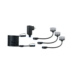 Nedgravet Udebelysning ^ Paulmann Plug & Shine Floor Eco basic sæt med 3 3000K
